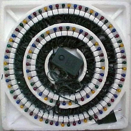 Catena di illuminazione «1. "100 Cherry Light", 2. "144 RICE LIGHTS 8 FUNCTION".» — foto 1 dell'alert 0100/06
