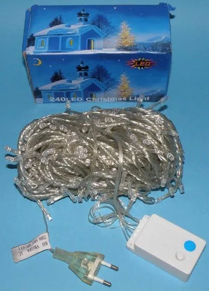 Catene di illuminazione «1. 100LED Christmas Light; 2. 240LED Christmas Light» — foto 3 dell'alert A12/0917/15