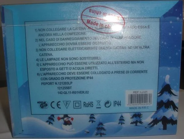 Catena di illuminazione «1) 192L LED LIGHTS and 2) 300L LED LIGHTS» — foto 2 dell'alert A12/0369/16