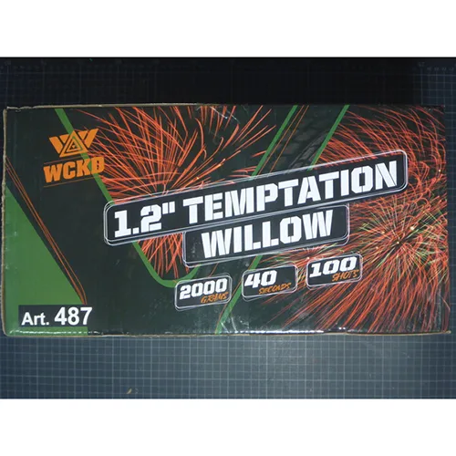Fuochi d'artificio «1.2" Temptation Willow» (Broekhoff Vuurwerk International B.V.)