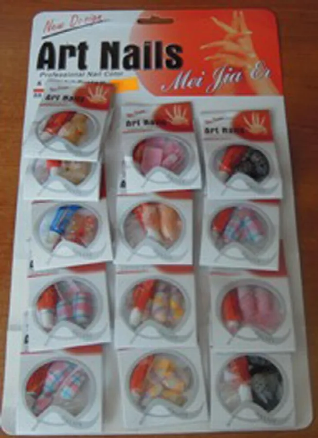 Unghie false &amp; #13; &amp; #13; «1. – 5.: Art Nails Professional Nail Color &amp; Nail Art System» — foto 5 dell'alert A12/1301/12