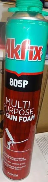 Schiuma isolante «1. 805 Multi purpose Gun Foam; 2. 805P Multi purpose PU Gun Foam; 3. 960 Adhesive PU» — foto 2 dell'alert A12/0427/15