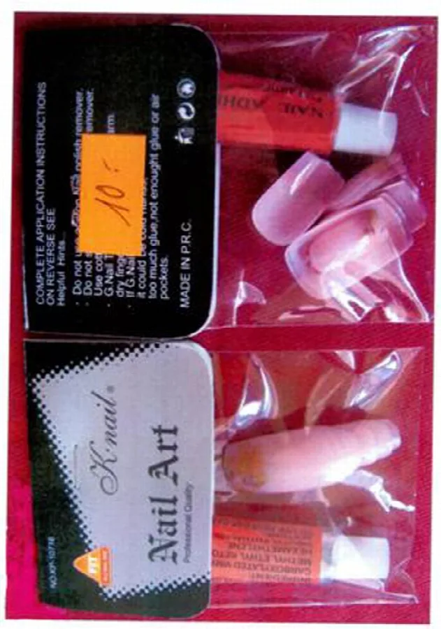 Unghie false &amp; #13; &amp; #13; «1. Artbrush Nails, Salon Quality2. Nail Art by Magnetic3. Nail art, Professional quality» (K.nail)