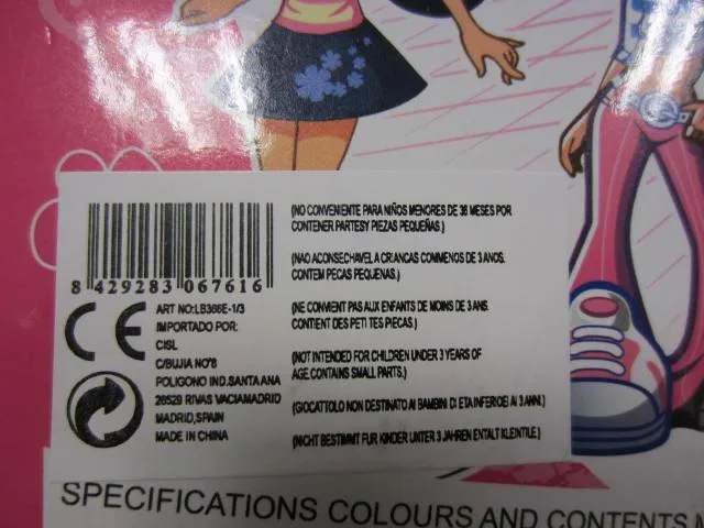 Bambole di plastica «1) Beaut surprised girls 2) Belle top style» — foto 3 dell'alert A12/0566/14
