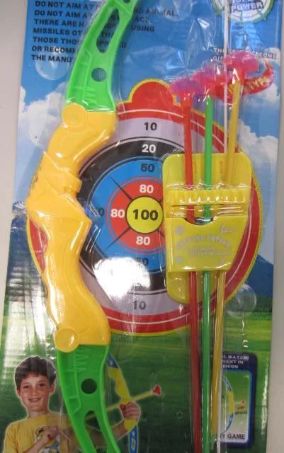 Fiocco giocattolo e fucile «1. Bow: Super Toxophily 2. Rifle: Shootgame powerful» — foto 2 dell'alert A12/1447/13