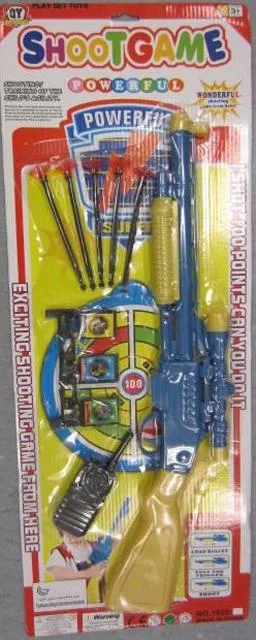 Fiocco giocattolo e fucile «1. Bow: Super Toxophily 2. Rifle: Shootgame powerful» — foto 5 dell'alert A12/1447/13