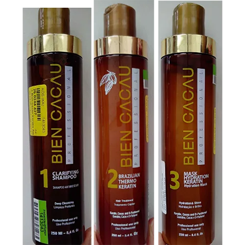 Set per la cura dei capelli «1 Clarifying Shampoo, 2 Brazilian Thermo Keratin, 3 Mask Hydration Keratin» — foto 1 dell'alert SR/02520/25