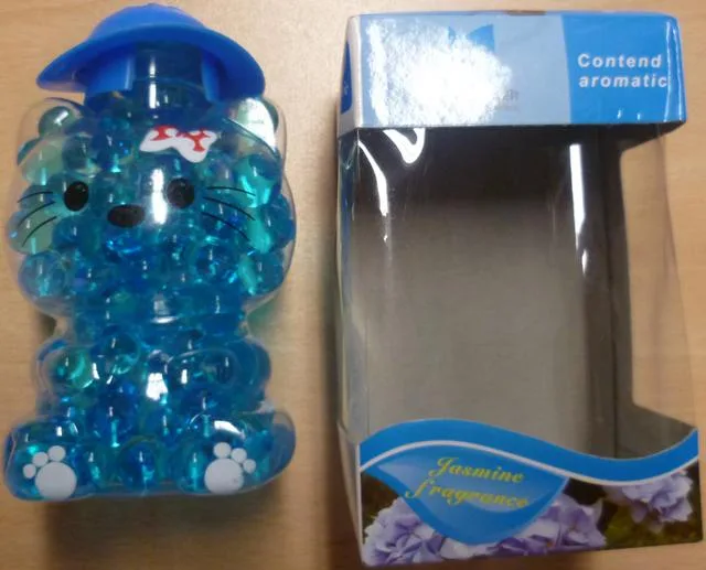 Aromatizer «1) Crystal Bead Air Freshener- Lucky lady Bug ; 2) Air freshener Classic Romantic» — foto 3 dell'alert A12/0680/13