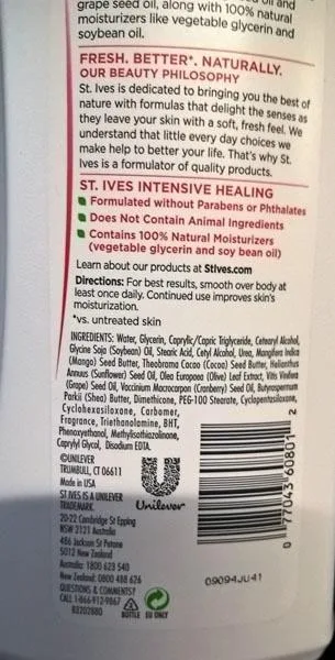 Prodotti per la cura della pelle «1) Daily Hydrating 2) Intensive Healing 3) 24 Hr Deep Restoring» — foto 4 dell'alert A12/1543/17