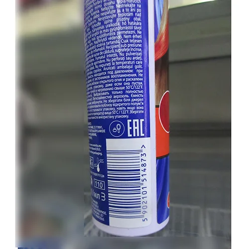 Spray per capelli «1-DAY COLOR» — foto 2 dell'alert SR/00107/26
