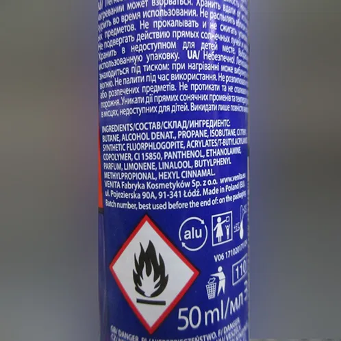 Spray per capelli «1-DAY COLOR» — foto 3 dell'alert SR/00107/26