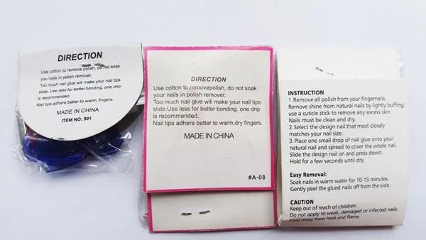 Unghie false «1) Fashion Serles Nails, 2) Design Nails - Nail Art, 3) Nail Art - New Design» — foto 2 dell'alert A12/0733/16