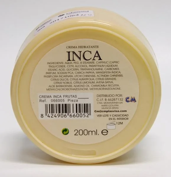 Crema idratante «1. FRUTAS CON EXTRACTO NATURAL; 2. LIMON.» — foto 2 dell'alert A12/1534/18