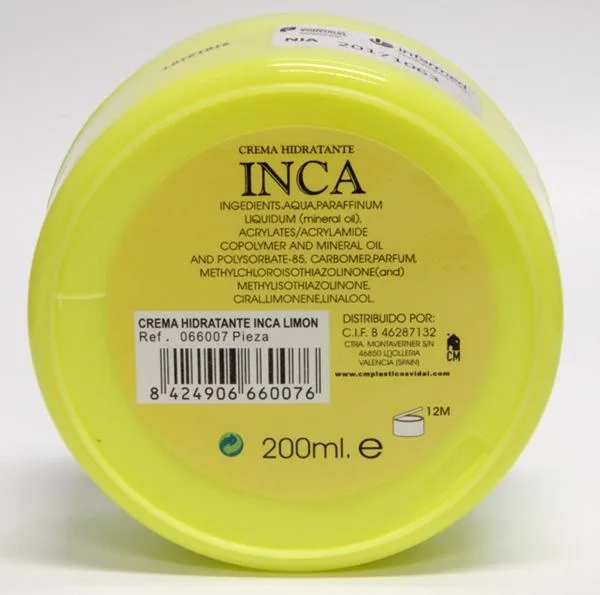 Crema idratante «1. FRUTAS CON EXTRACTO NATURAL; 2. LIMON.» — foto 4 dell'alert A12/1534/18