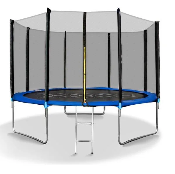 Trampolino «1) HOPPA 312 cm,  2) newMASTER 305 cm» (Fitkraft)