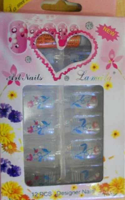 Unghie false &amp; #13; &amp; #13; «1. LaMeiLa, Shi Shang Mei Jia, 2. La mei La, New, Designer Nails, Shi Jun, 3. The fashio…» — foto 3 dell'alert A12/1704/12