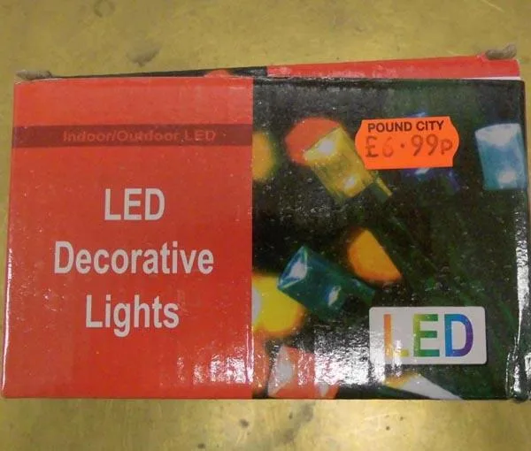 Catena di illuminazione «1) LED Decorative Lights; 2) LED Light» — foto 1 dell'alert A12/1040/17