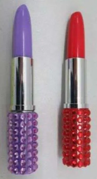 Penne di novità «1) Lollipop Pens 4PK, 2) Lipstick Pens 2PK» (Amscan)