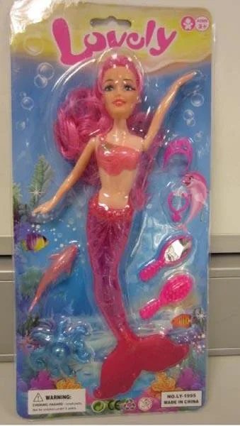 Bambole di plastica «1.) LOVELY, 2.) FASHION GIRL» (Marco's Toys)