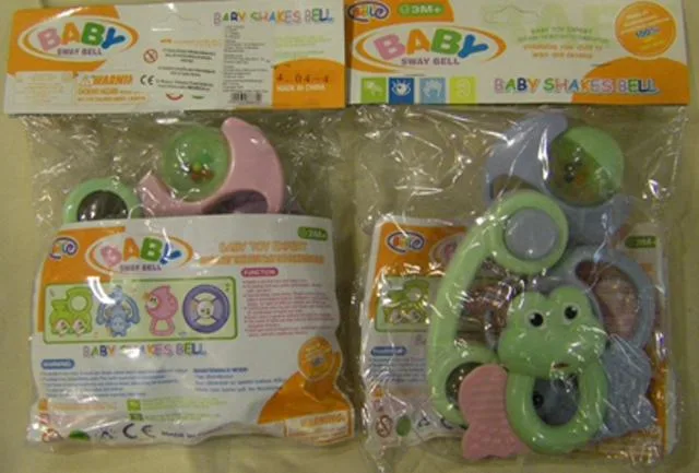 Set di sonaglio «1. My baby concert; 2. Baby shakes bell; 3. Beautyful» — foto 2 dell'alert A12/1146/12