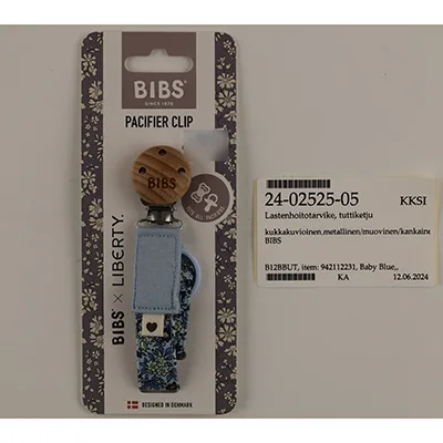 Portasucchietto «1) Pacifier Clip, 2) Pacifier Clip (Bibs x Liberty)» — foto 3 dell'alert A12/02463/24