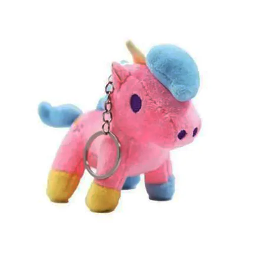 Giocattolo morbido con portachiavi «1 PC belle kawaii licorne en peluche porte-clés enfants cadeau animaux en chevaux penden…» — foto 3 dell'alert A12/01102/24
