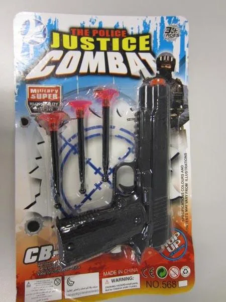 Set di polizia giocattolo «1) POLICE SET FORCE 2) THE POLICE JUSTICE COMBAT» (YC)