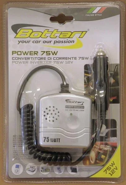 Inverter di potenza «1. Power 75W 2. Extension Power 75W» — foto 2 dell'alert A12/1157/15