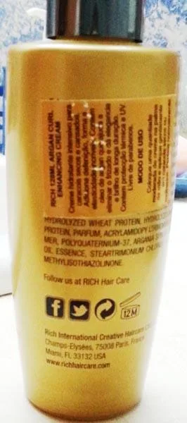 Prodotti per la cura dei capelli «(1) Pure Luxury Moisture Leave-in Conditioner ; (2) Pure Luxury Argan Curl Enhancing Cream» — foto 2 dell'alert A12/1545/17
