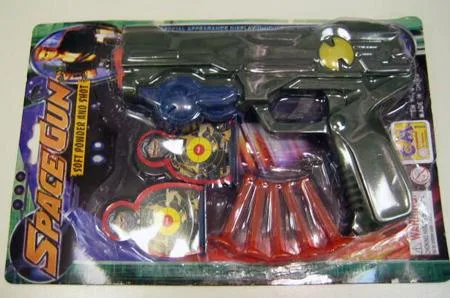 1. SPACEGUN;   2. SHOOT TARGET set