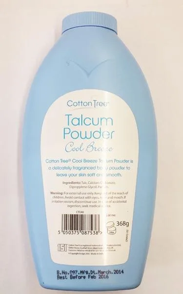 Polvere di talco «1) Talcum Powder Scented Rose; 2) Talcum Powder Cool Breeze» — foto 2 dell'alert A12/0313/16