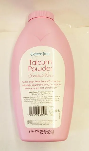 Polvere di talco «1) Talcum Powder Scented Rose; 2) Talcum Powder Cool Breeze» — foto 4 dell'alert A12/0313/16