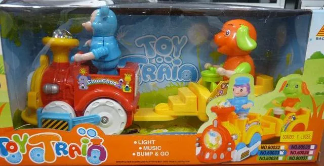 Giochi di attività: treno, camion e furgone. «1) Toy Train2) Speed Top Truck Car3) Unknown» — foto 3 dell'alert A12/0478/13