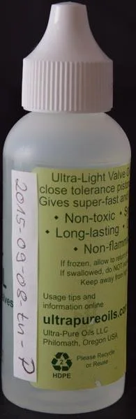 Olio valvolare per strumenti musicali «1.) Valve Oil - Ultra Light; 2.) Valve Oil - Professional» (Ultra Pure)