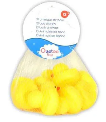 Set di giocattoli da bagno in plastica «10 animaux de bain - Ouatoo First» (OUATOO)