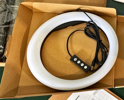 Illuminazione del treppiede «10 Inch Ring Light with Tripod Stand» — foto 3 dell'alert SR/02046/26
