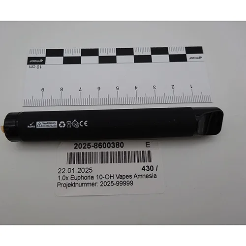 Prodotti a base di erbe per fumare «10-OH Vapes Amnesia» — foto 4 dell'alert SR/04036/25