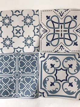 Adesivi «10 tiles pattern waterproof floor sticker»