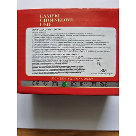 Catena di illuminazione «100 LED» — foto 2 dell'alert A12/00192/24
