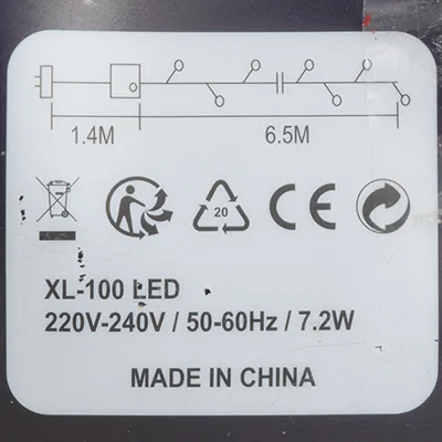 Catena di illuminazione «100 LED» — foto 4 dell'alert A12/02988/24
