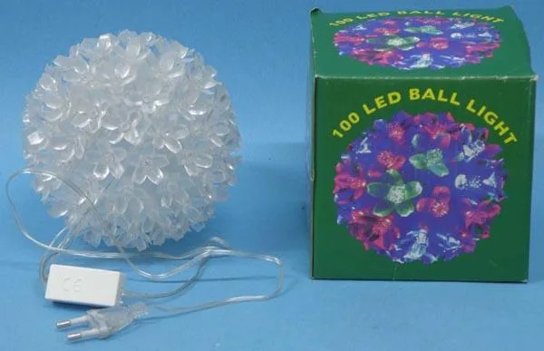 Luce a sfera a LED «100 LED BALL LIGHT» — foto 1 dell'alert A12/1673/16