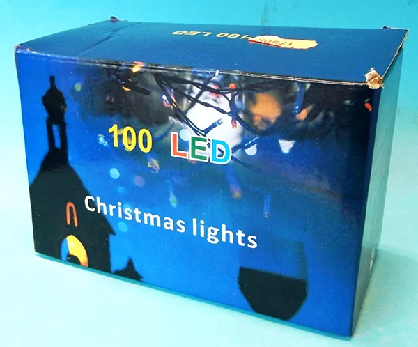 Catena di illuminazione «100 LED Christmas lights» — foto 3 dell'alert A12/00157/22
