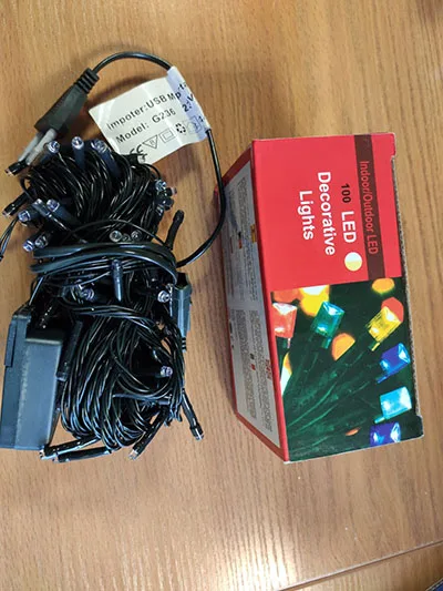 Catene di illuminazione «100 LED Decorative Lights» — foto 2 dell'alert A12/00668/22