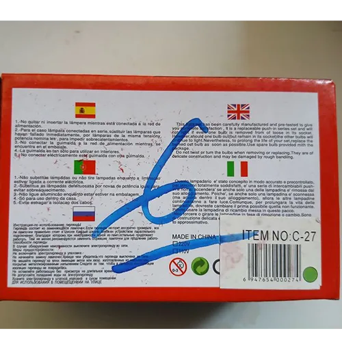 Catena di illuminazione «100 LED Decorative Lights» — foto 6 dell'alert SR/01875/26