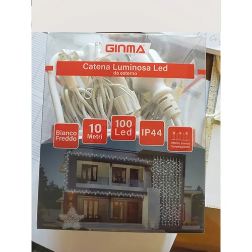 Catena di illuminazione «100 Led» (GINMA)
