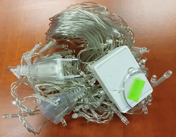Catena di illuminazione «100 LED ICICLE LIGHT» — foto 6 dell'alert A12/01279/23
