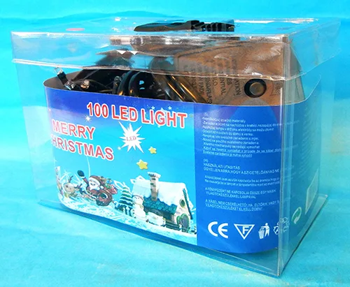 Catena di illuminazione «100 LED LIGHT MERRY CHRISTMAS» — foto 3 dell'alert A12/00226/22