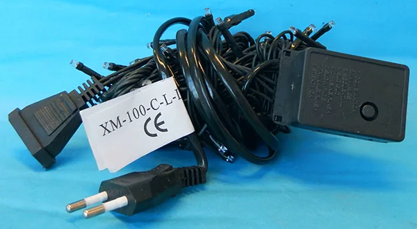Catena di illuminazione «100 LED LIGHT MERRY CHRISTMAS» — foto 4 dell'alert A12/00226/22