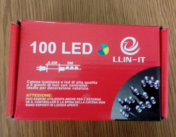 Catena di illuminazione «100 LED» — foto 1 dell'alert A12/1935/18