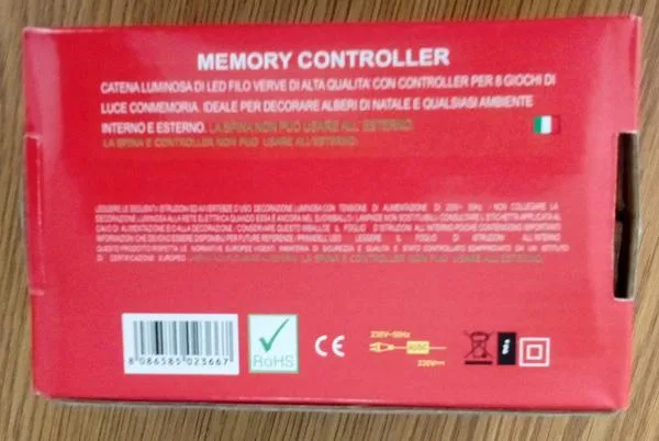 Catena di illuminazione «100 LED» — foto 2 dell'alert A12/1935/18